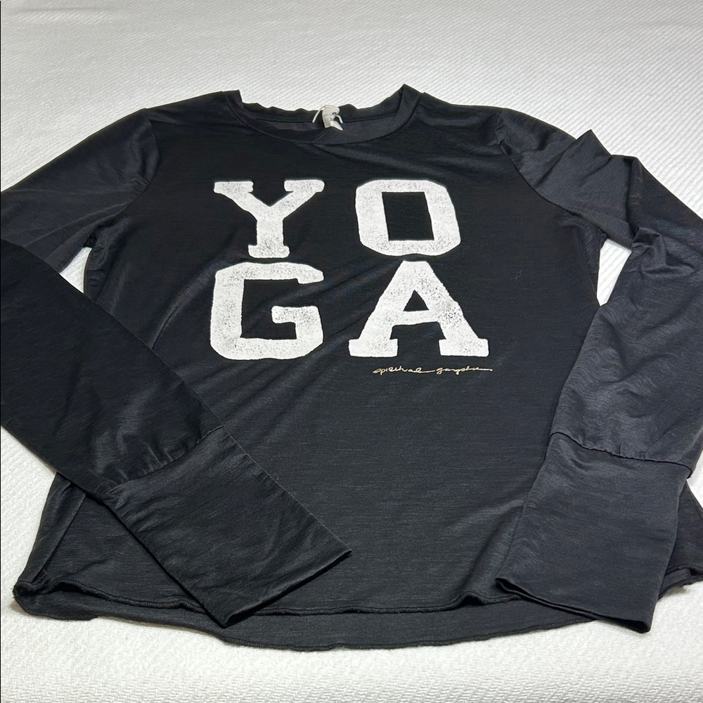 Spiritual Gangster Gray Yoga Tee